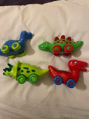 3 Bees and Me Dinosaurs Car for toddlers Dinosaurs on wheels 4-in-1